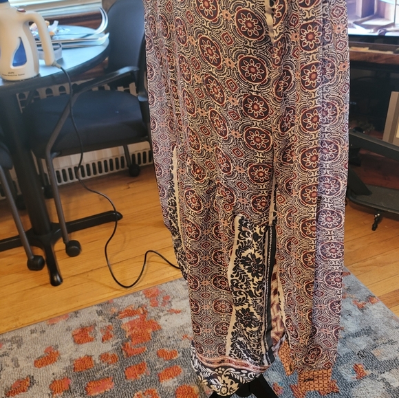 American Rag Egret Combo Lace-Up Shirt! - Picture 7 of 12